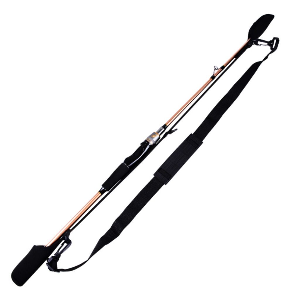Reel Bag - กระเป๋าเก็บคันเบ็ดแบบพกพา สายสะพายไหล่คันเบ็ดแบบปรับได้ เข็มขัดคันเบ็ด ตัวป้องกันรอก อุปกรณ์ตกปลา