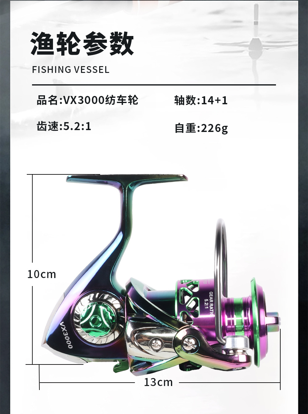 Ice Fishing Reel - รอกตกปลาโลหะสีสันสดใสแบบ Zero Gap พร้อมสปูลตื้นสำหรับการตกปลาระยะไกล เหมาะสำหรับปลาแบล็กเบสในน้ำจืด