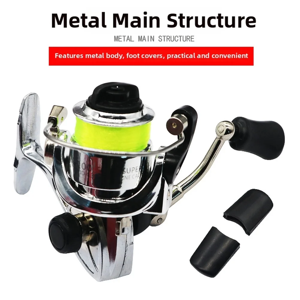 Reel Handle - รอกตกปลาโลหะ 100 รุ่น 2+1BB อัตราทดเกียร์ 4.3:1