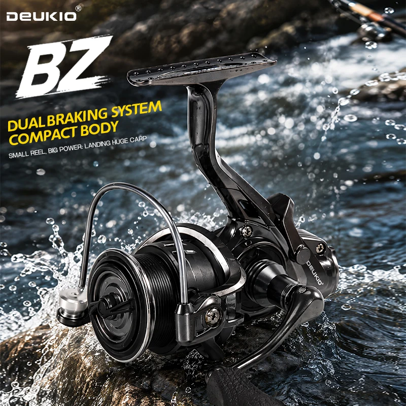 Ice Fishing Reel - รอกตกปลา DEUKIO Mini Double Brake Design