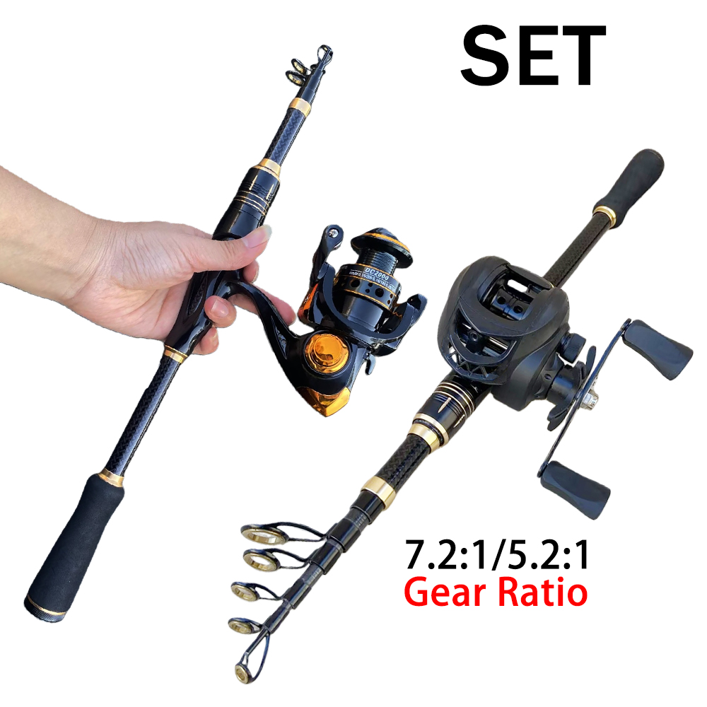 ชุดอุปกรณ์ตกปลาแบบครบชุด คันเบ - Spincast Reel บทวิจารณ์และราคา
