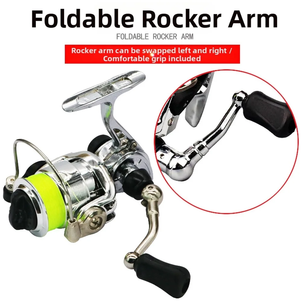 รอกตกปลาโลหะ 100 รุ่น 2+1BB อั - Reel Handle บทวิจารณ์และราคา